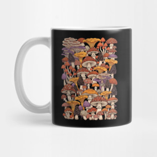 Magic Is Real Enchanted Mushroom Illustration Mug