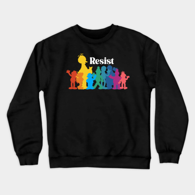 Resistance On The Street Crewneck Sweatshirt by Charles's Store 8