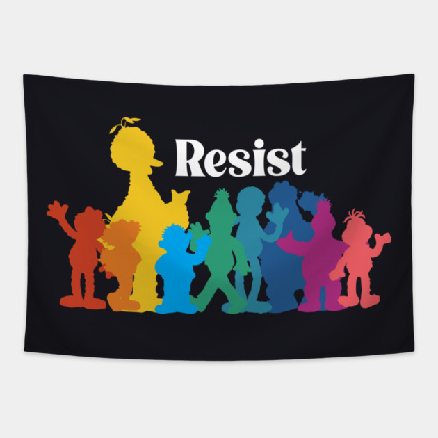 Resistance On The Street Tapestry by Charles's Store 8