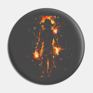 Ace - Anime Fan Art | One Piece Pin
