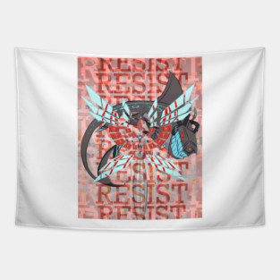 Resist Tapestry