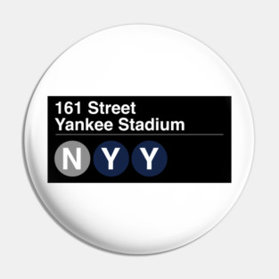 Yankee Stadium - NYC Subway Pin