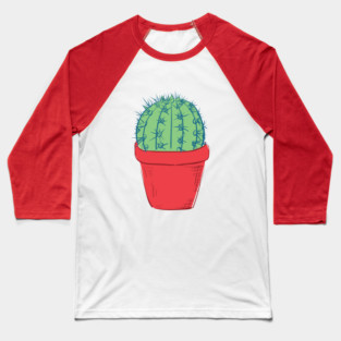 Cute Cactus Baseball T-Shirt