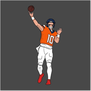 Bo Nix Posters and Art