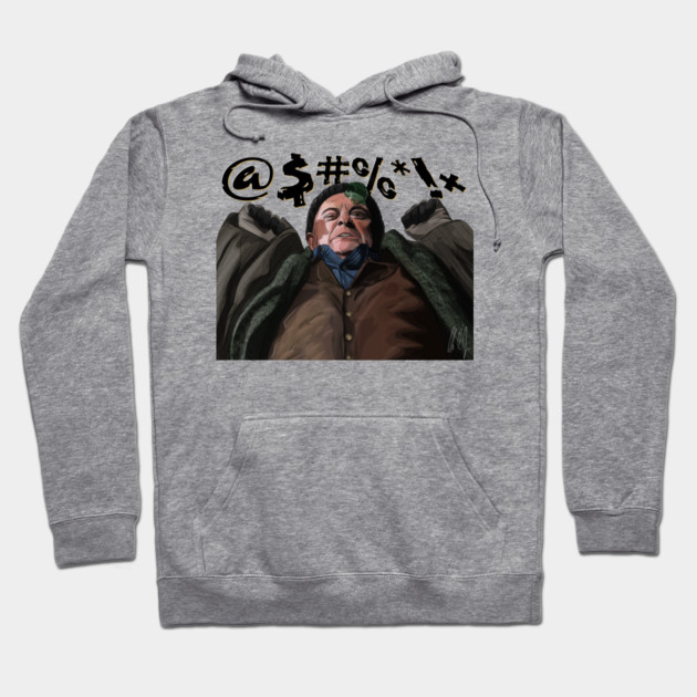 Home Alone 2: Harry Cussing Hoodie by 51Deesigns