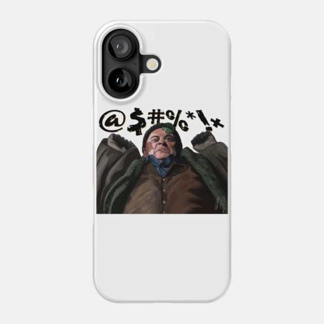 Home Alone 2: Harry Cussing Phone Case by 51Deesigns