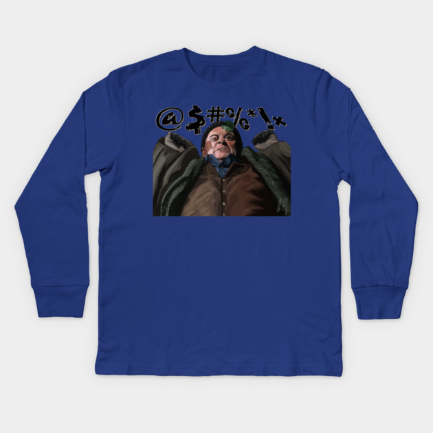 Home Alone 2: Harry Cussing Kids Long Sleeve T-Shirt by 51Deesigns