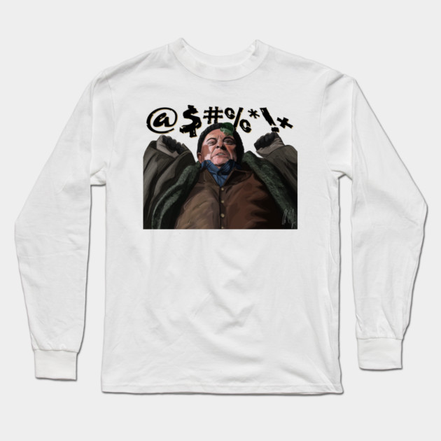 Home Alone 2: Harry Cussing Long Sleeve T-Shirt by 51Deesigns