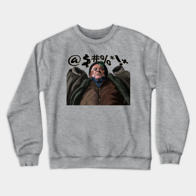 Home Alone 2: Harry Cussing Crewneck Sweatshirt by 51Deesigns