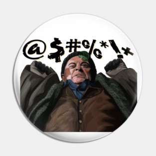 Home Alone 2: Harry Cussing Pin