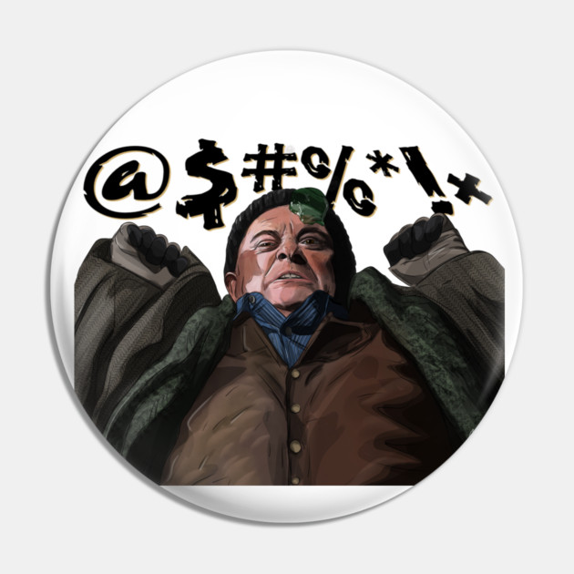 Home Alone 2: Harry Cussing Pin by 51Deesigns