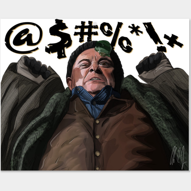 Home Alone 2: Harry Cussing Wall Art by 51Deesigns