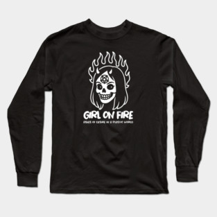 GIRL ON FIRE Long Sleeve T-Shirt