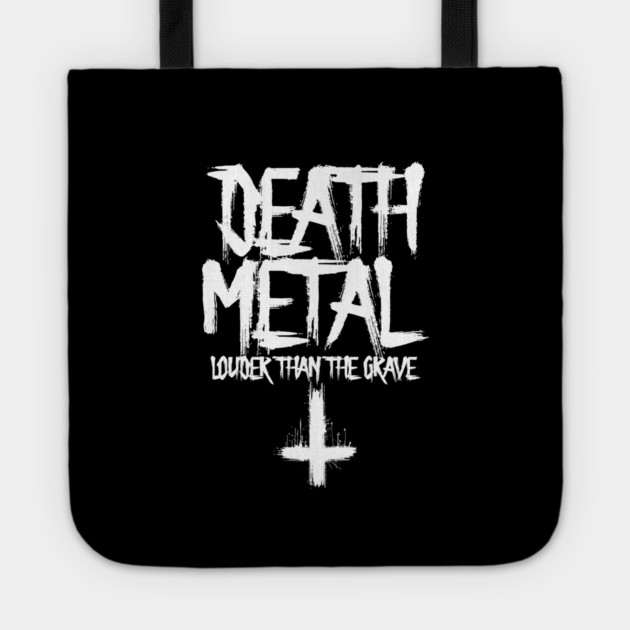 DEATH METAL Tote by artslaves