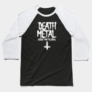 DEATH METAL Baseball T-Shirt