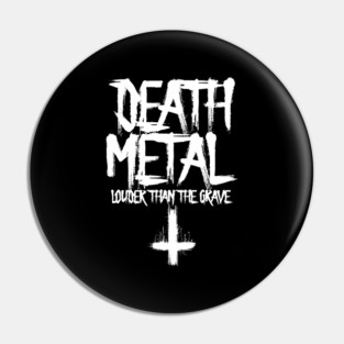 DEATH METAL Pin
