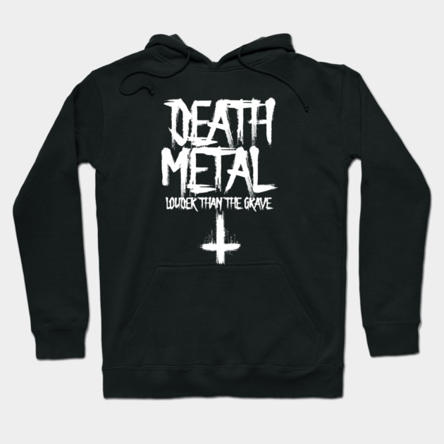 DEATH METAL Hoodie by artslaves