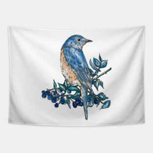 Bluebird Tapestry