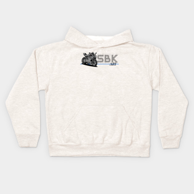 ducati panigale v2 superbike art Kids Hoodie by monsalveautos