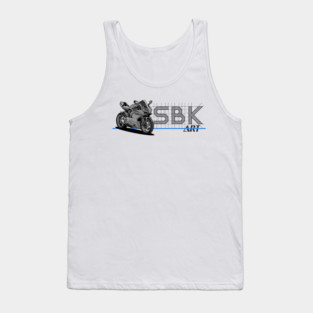 ducati panigale v2 superbike art Tank Top