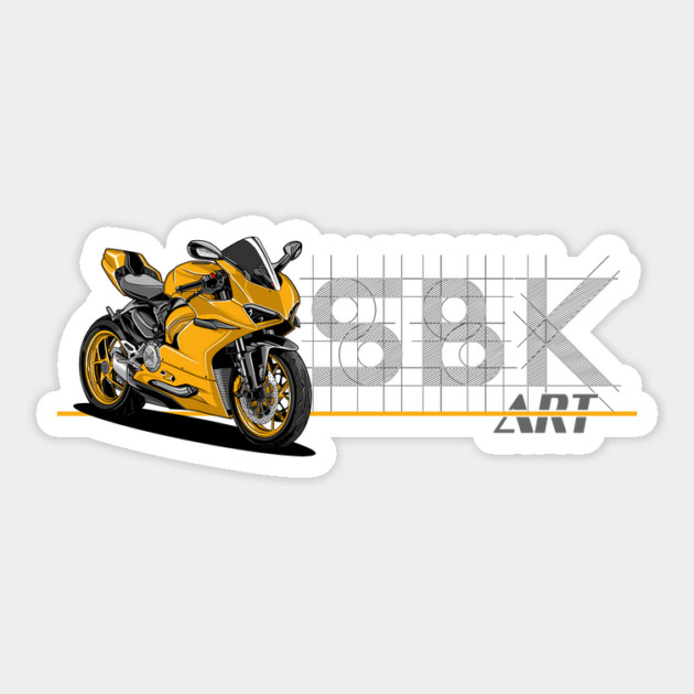 ducati motorbike Sticker by monsalveautos