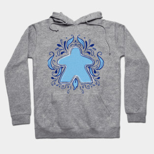 Blue Meeple Hoodie