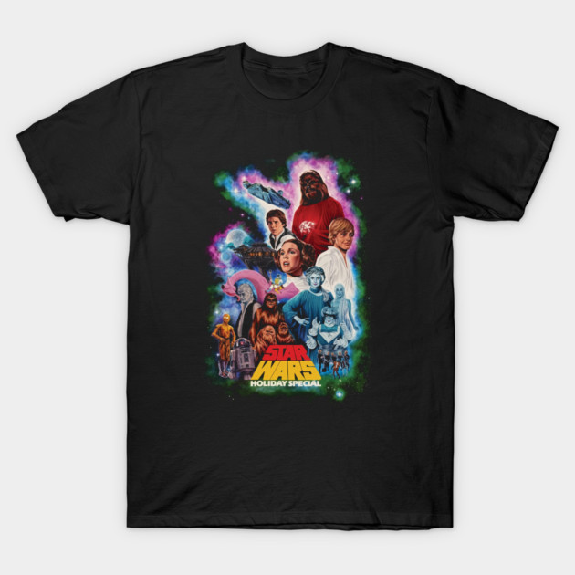 Holiday Special Collage T-Shirt by Chewbaccadoll