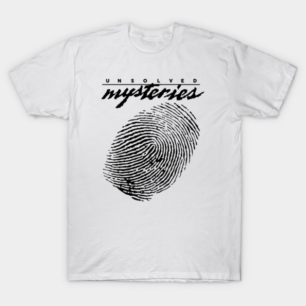 Unsolved Mysteries - Light T-Shirt by Chewbaccadoll