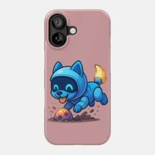 Futuristic Robot Cooking Egg Phone Case