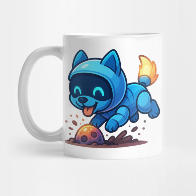 Futuristic Robot Cooking Egg by Anne Lee