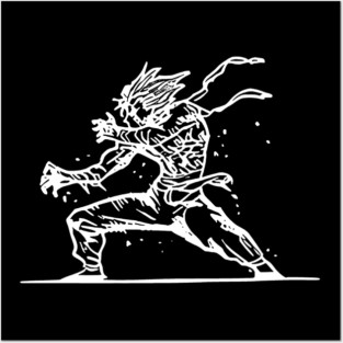 icon of fang Posters and Art