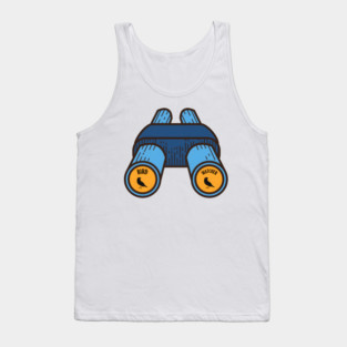 birdwatcher binoculars Tank Top