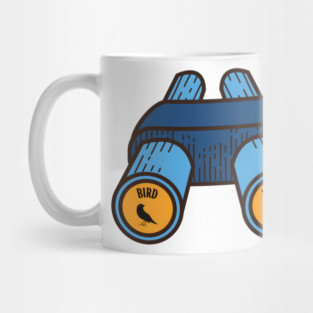 birdwatcher binoculars Mug