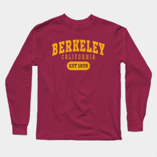 Berkeley California Est 1878 – Vintage College Style Long Sleeve T-Shirt