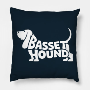 Oh Basset Hound Pillow