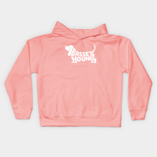 Oh Basset Hound Kids Hoodie