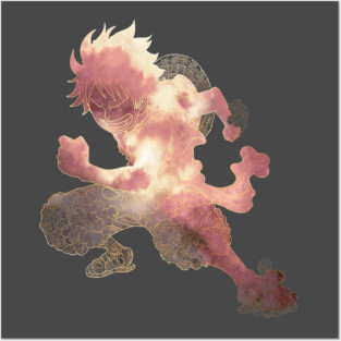 luffy gear 5 - One Piece Posters and Art