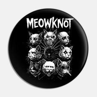 cats with masks and band elements Pin