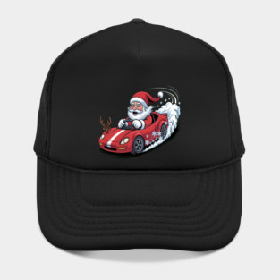 Santa Speed Demon Christmas Hat