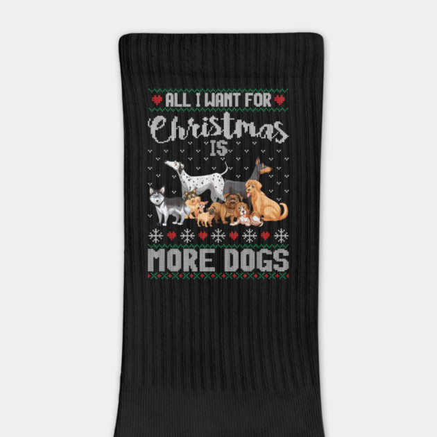 All I Want For Christmas Is More Dogs Xmas by yangho