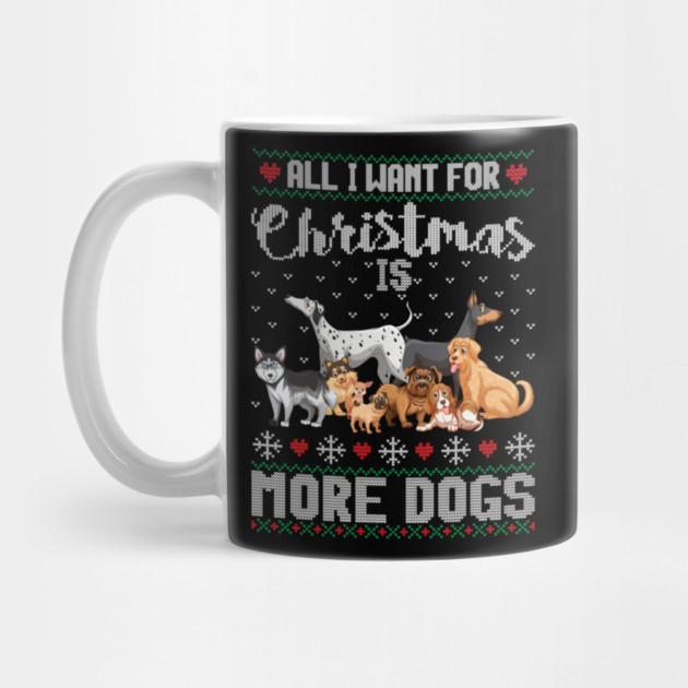 All I Want For Christmas Is More Dogs Xmas by yangho