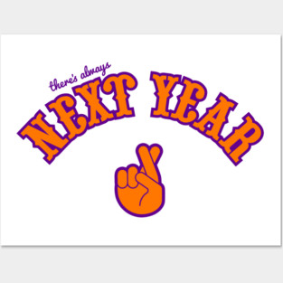 Phoenix Suns There's Always Next Year "Fingers Crossed" Posters and Art