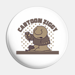 Cartoon Ziggy Pin