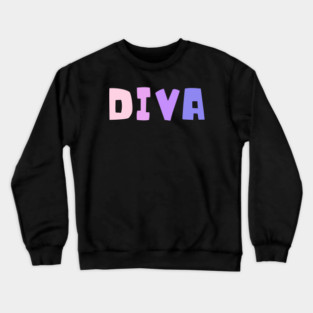 diva Crewneck Sweatshirt
