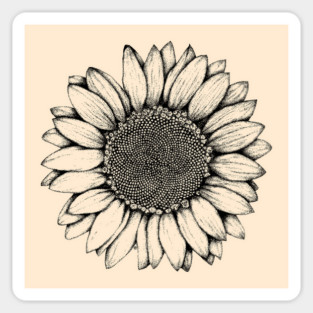 Sunflower Sticker