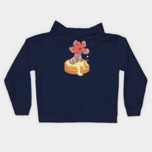 Demodog Pancake Kids Hoodie