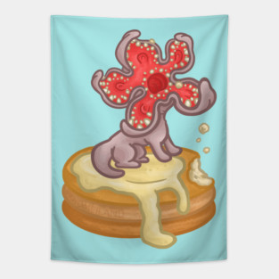 Demodog Pancake Tapestry