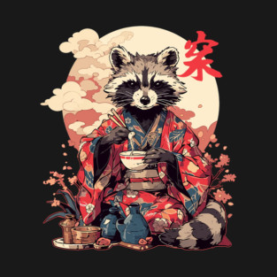 japanese raccoon T-Shirt