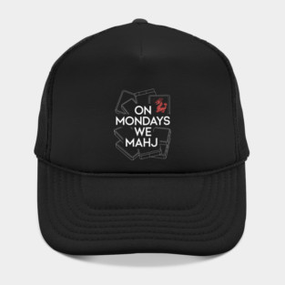 ON MONDAYS WE MAHJ Hat