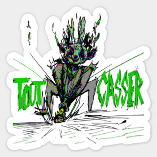 Gringus2000 Tout Casser Limited Drop Exclusive Sticker
